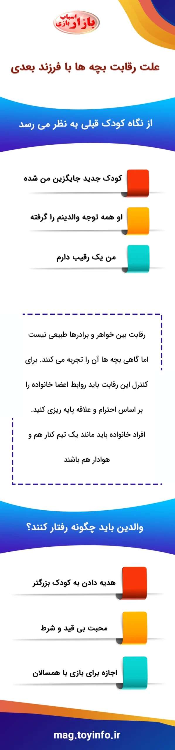ریشه رقابت و دعوای کودکان