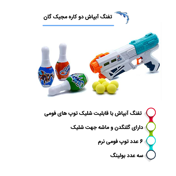 معرفی انواع تفنگ آبپاش دو کاره