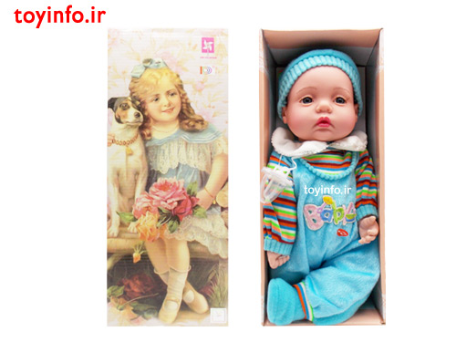 عروسک نوزاد درون بسته بندی