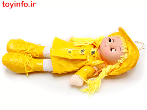 عروسک پارچه ای زرد