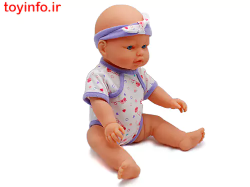 عروسک نوزاد دختر با سربند