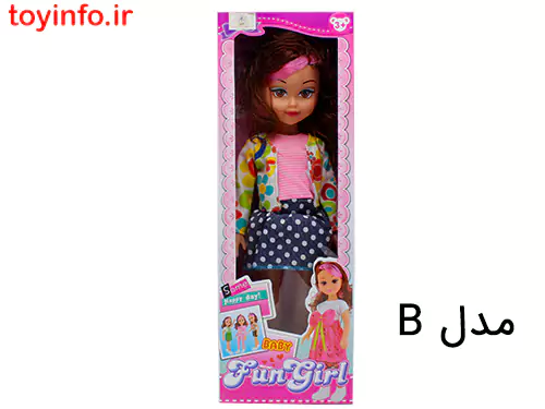عروسک دخترانه موزیکال در مدل B