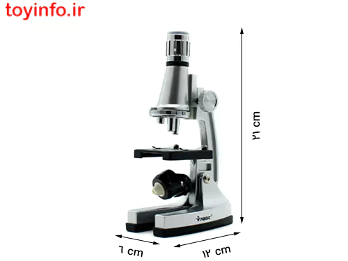 ابعاد میکروسکوپ دانش آموزی