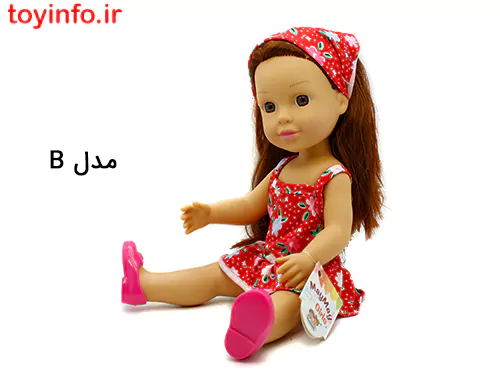 مدل B عروسک may may با سارافون و سربند قرمز