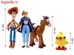 ابعاد فیگورهای داستان اسباب بازی ها