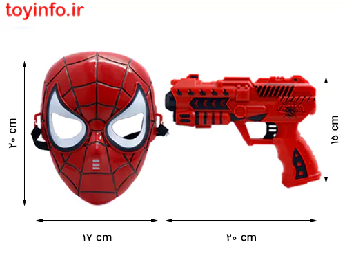 خرید ست ماسک و اسلحه مرد عنکبوتی