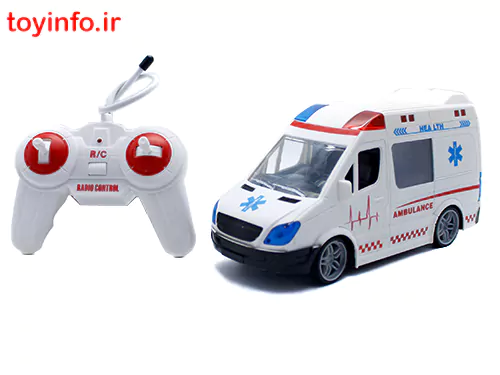 خرید آنلاین اسباب بازی کنترلی آمبولانس