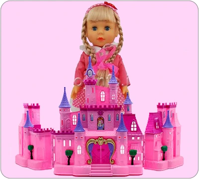 اسباب بازی های دخترانه عروسک قصر لوازم آشپزخانه 