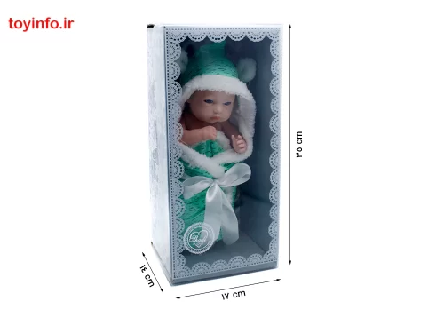 ابعاد جعبه عروسک نوزاد