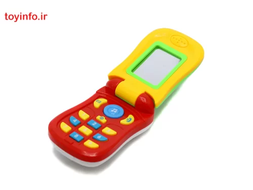 موبایل تاشو موزیکال با صفحه کلید قرمز رنگ, بازار اسباب بازی