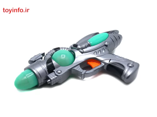 تفنگ اسباب بازی صدادار با چراغ های رنگی زیبا, اسباب بازی فروشی اینترنتی