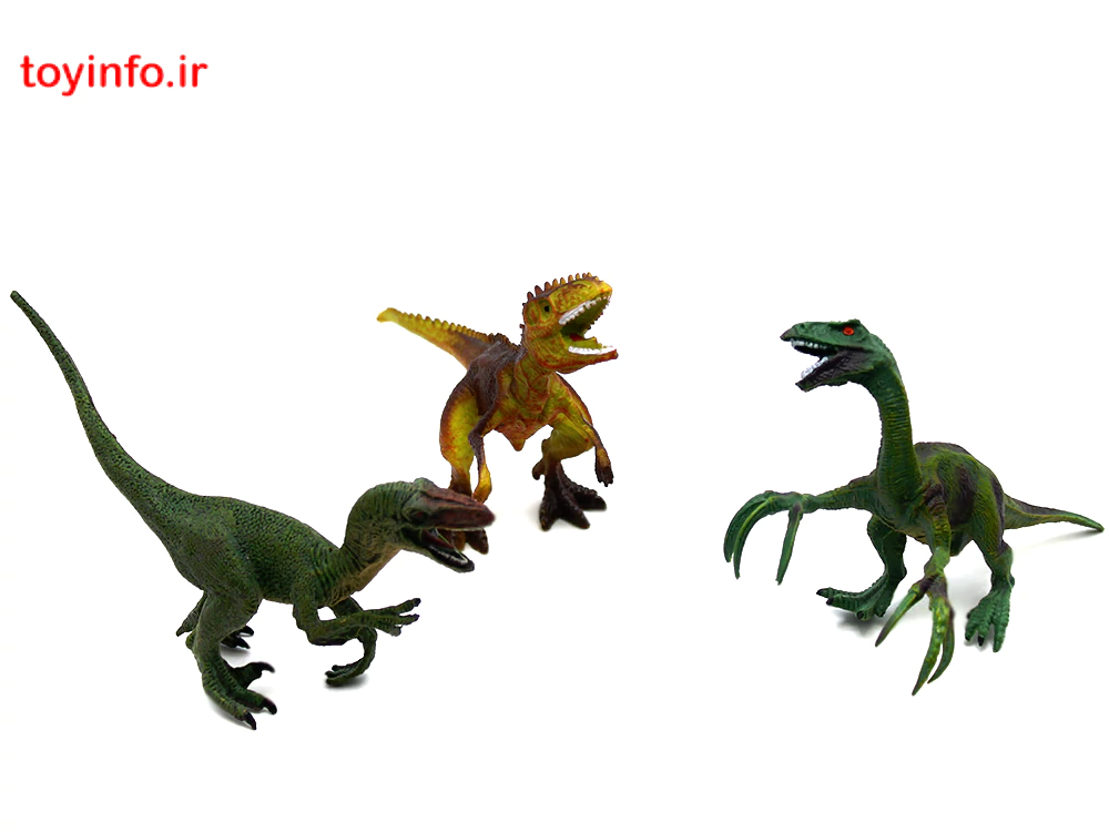 مجموعه ای از بهترین فیگور عروسک دایناسورهای گوشتخوار در ست دایناسور ۹ عددی, بازار اسباب بازی
