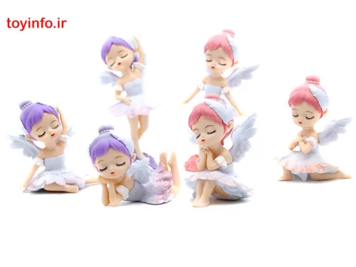 ست عروسک خواب فرشته ها مدل B شش تایی در کنار هم