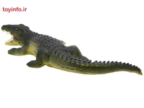 عروسک تمساح بزرگ با قابلیت شست و شو و رنگ ثابت، فروشگاه اینترنتی بازار اسباب بازی