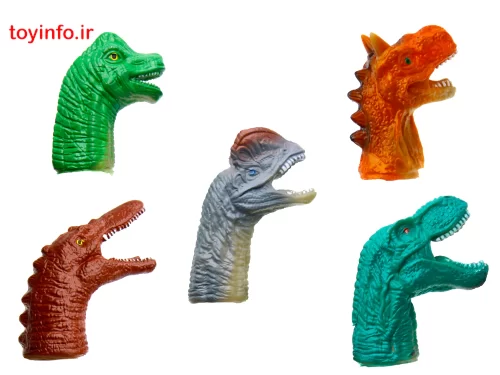 فیگور های عروسک انگشتی حیوانات دایناسور ، فروشگاه اینترنتی بازار اسباب بازی