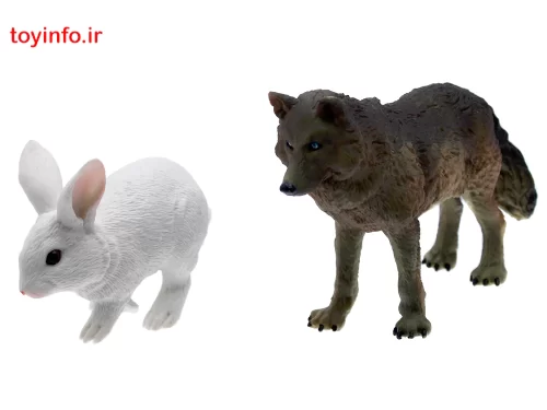 عروسک گرگ و خرگوش ، فروشگاه اینترنتی بازار اسباب بازی
