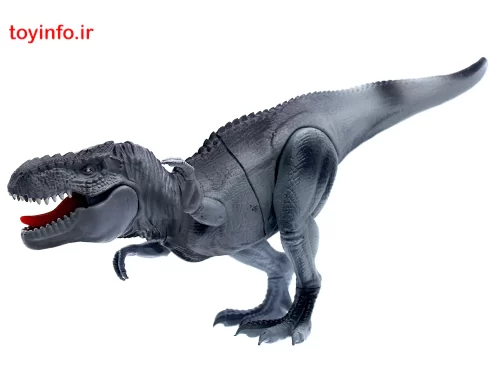 دایناسور تی رکس مفصلی طوسی با سر پایین، فروشگاه اینترنتی بازار اسباب بازی