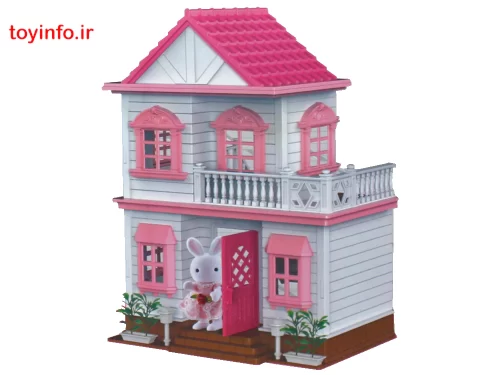 خانه پازلی ساخته شده ویلای خانواده خرگوش خانم ، فروشگاه اینترنتی بازار اسباب بازی