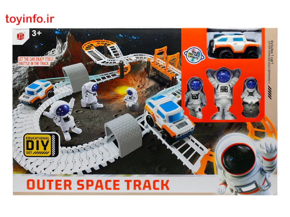جعبه ست مسیر فضانوردان فروشگاه آن لاین بازار اسباب بازی