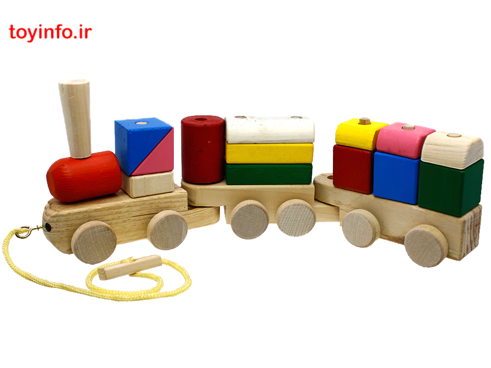 قطار چوبی آموزشی مونته سوری, اسباب بازی جورچین