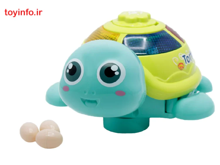 لاک پشت موزیکال مادر با چند تخم , اسباب بازی موزیکال