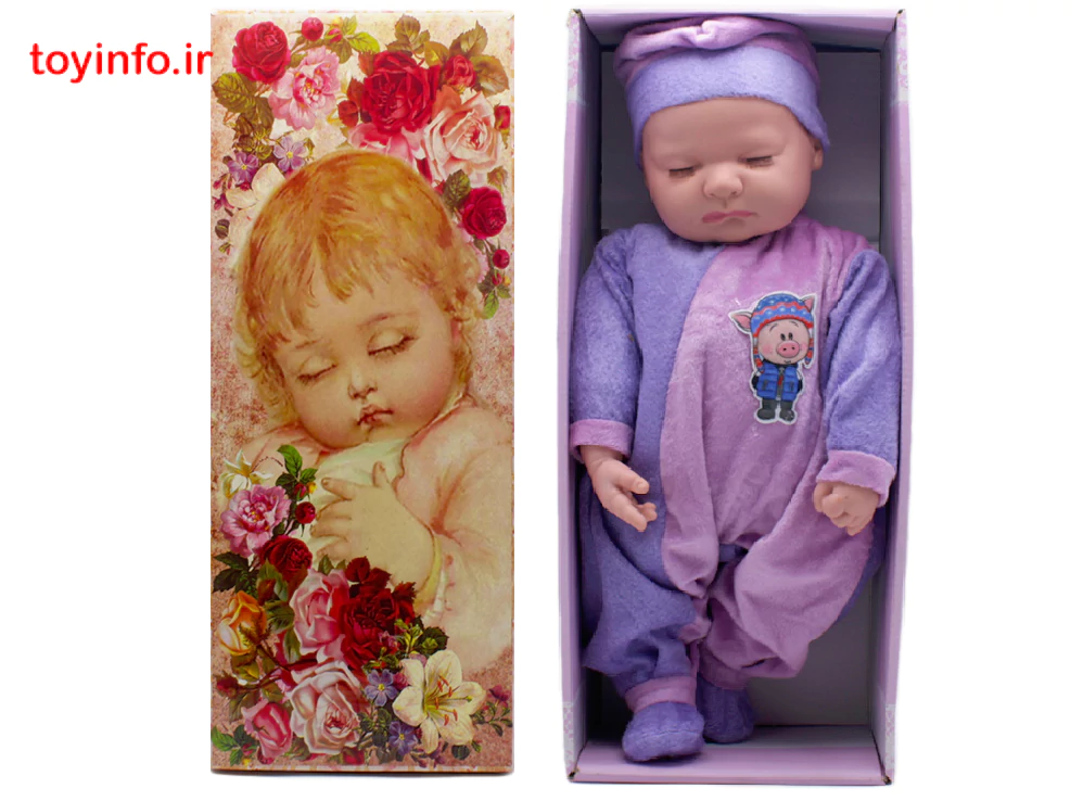 عروسک نوزاد تپلی با بسته بندی شیک و کادویی, عروسک نی نی