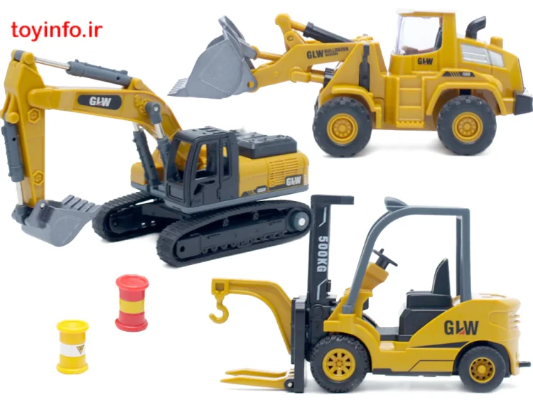 ست ماشین های راه سازی