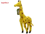 زرافه پلاستیکی نرم با قابلیت ایجاد صدا