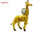 عروسک زرافه نرم پلاستیکی