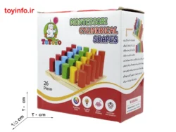 طول و عرض جعبه استوانه اندازه گیری, اسباب بازی فکری - آموزشی