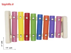 ابعاد بلز چوبی 8 تیغه