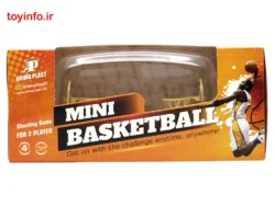 بسته بندی جعبه ای اسباب بازی مینی بسکتبال دو نفره صورتی