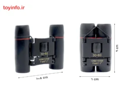 اندازه دوربین دو چشمی و شکاری