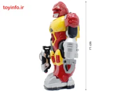 قد آدم آهنی جنگجو با حرکت خودکار