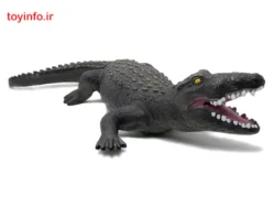 خرید اسباب بازی تمساح عروسکی, عروسک تمساح بزرگ با دهان کاملا باز