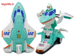 خرید آنلاین اسباببازی هواپیما تبدیلشونده موزیکال