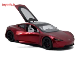 کاپوت عقب ماشین تسلا فلزی