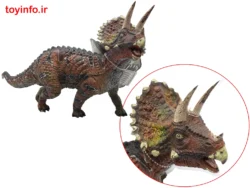 خرید آنلاین فیگور دایناسور تریسراتوپس بزرگ