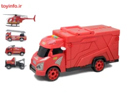 خرید کامیون اسباب بازی پارکینگ آتش نشانی
