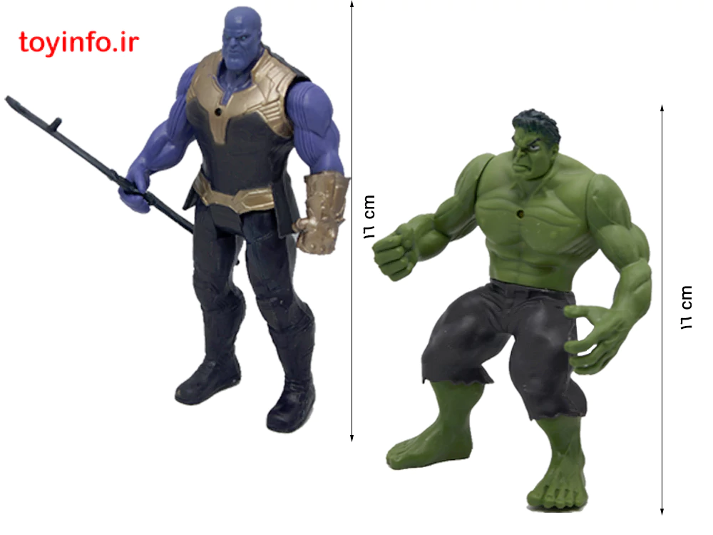 ابعاد فیگور هالک اونجرز