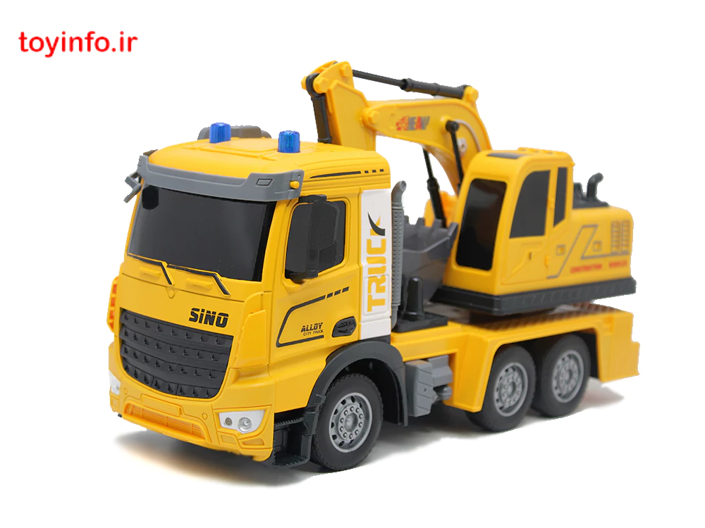 خرید اینترنتی کامیون حفاری کنترلی با بسته بندی شیک و تمیز