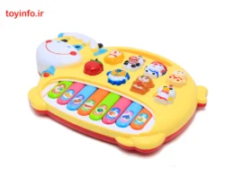 اسباب بازی موزیکال کودک با طرح گاو، ارگ گاوی موزیکال