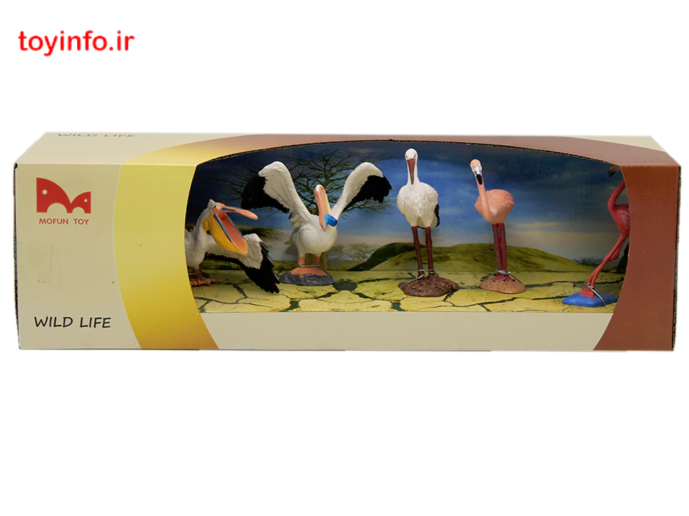 خرید اسباب بازی ست فیگور پرندگان حیات وحش