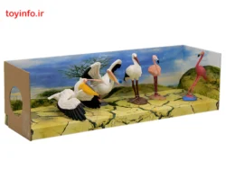 ست فیگور پرندگان حیات وحش - Image 3